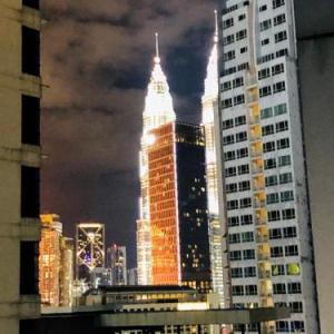 Studio with twin tower view Kuala Lumpur