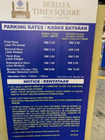 Elements service suite at berjaya Times Square  