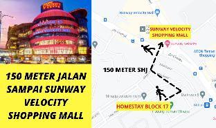 Budget KL Maluri Flat Mihaja Blok 17 WIFI 3R2B - image 3